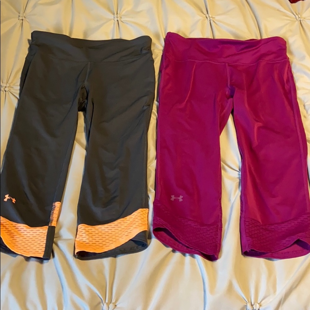 Under Armour capri workout leggings